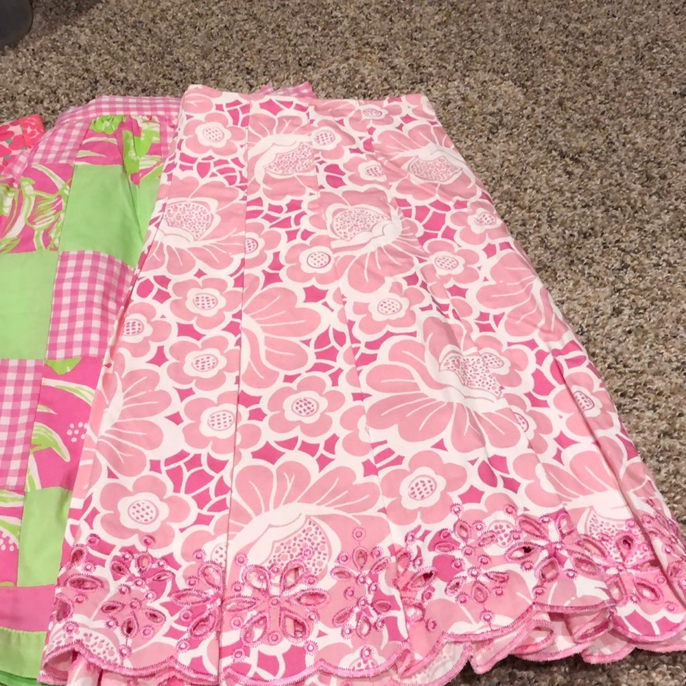 Lilly Pulitzer kids pleated skirt size 14
